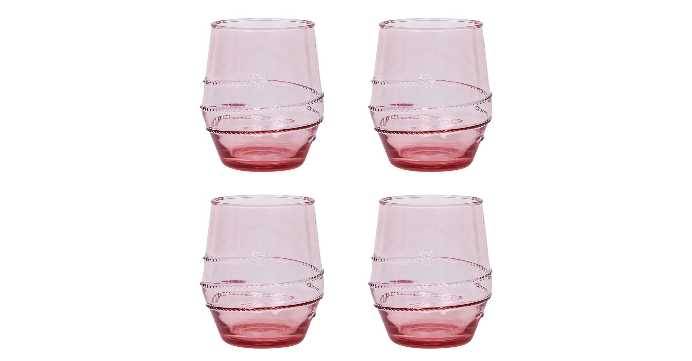 Amalia Acrylic Small Tumbler Set/4 - Ocean