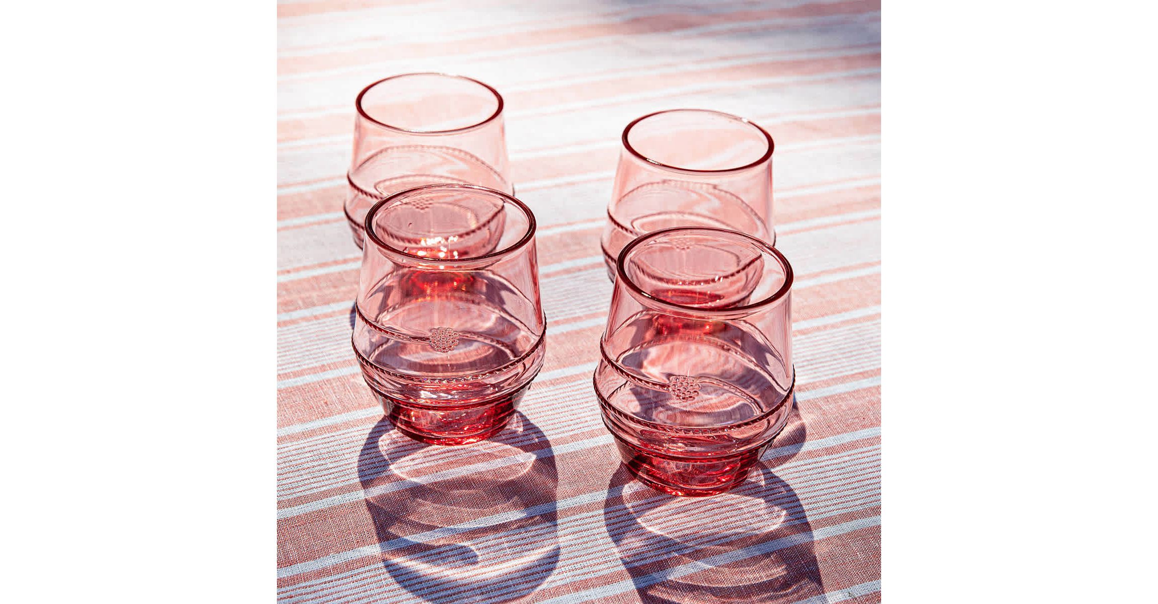 Amalia Acrylic Small Tumbler Set/4 - Ocean
