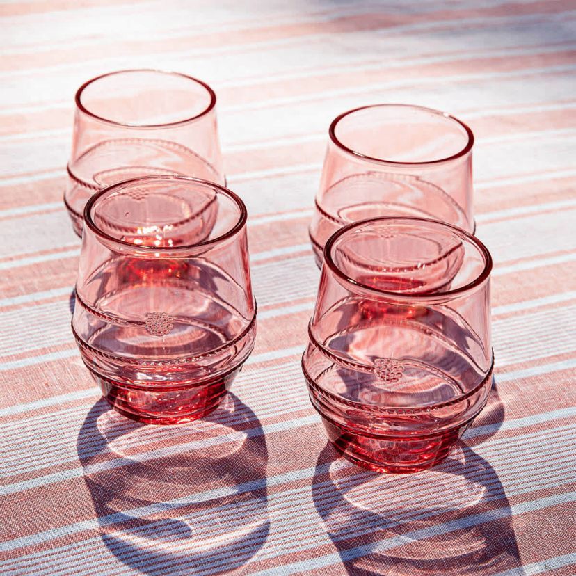 Amalia Acrylic Small Tumbler Set/4 - Ocean