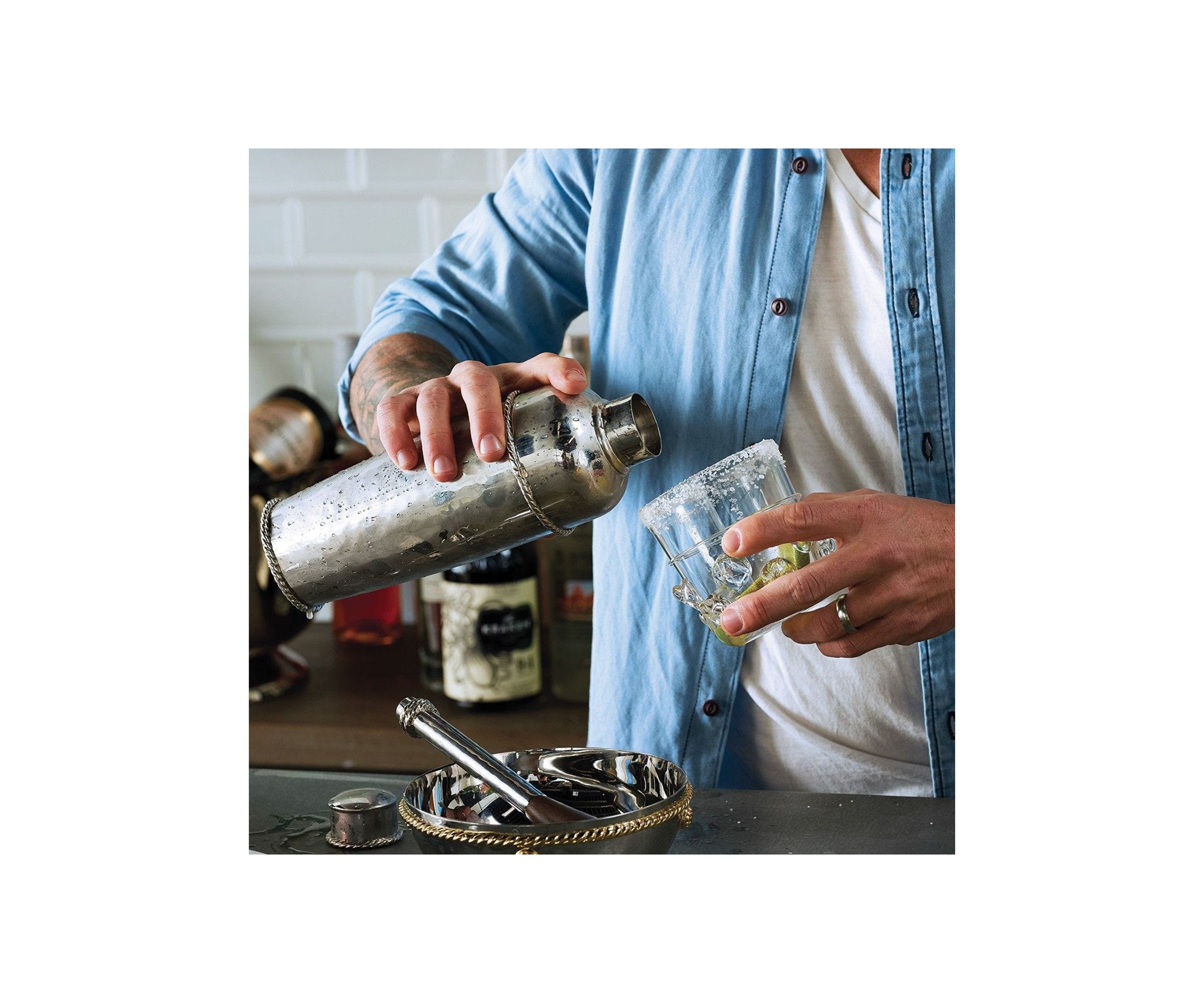 Florence Double Old Fashioned Glass 
