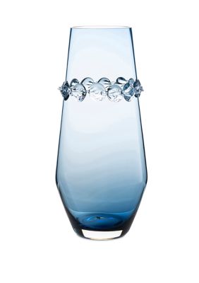 Ophelia 16 Inch Blue Vase