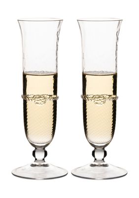 Graham Set of Two, Toasting Flutes