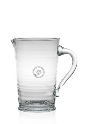 Berry and Thread Glassware Pitcher, 8.5-in.