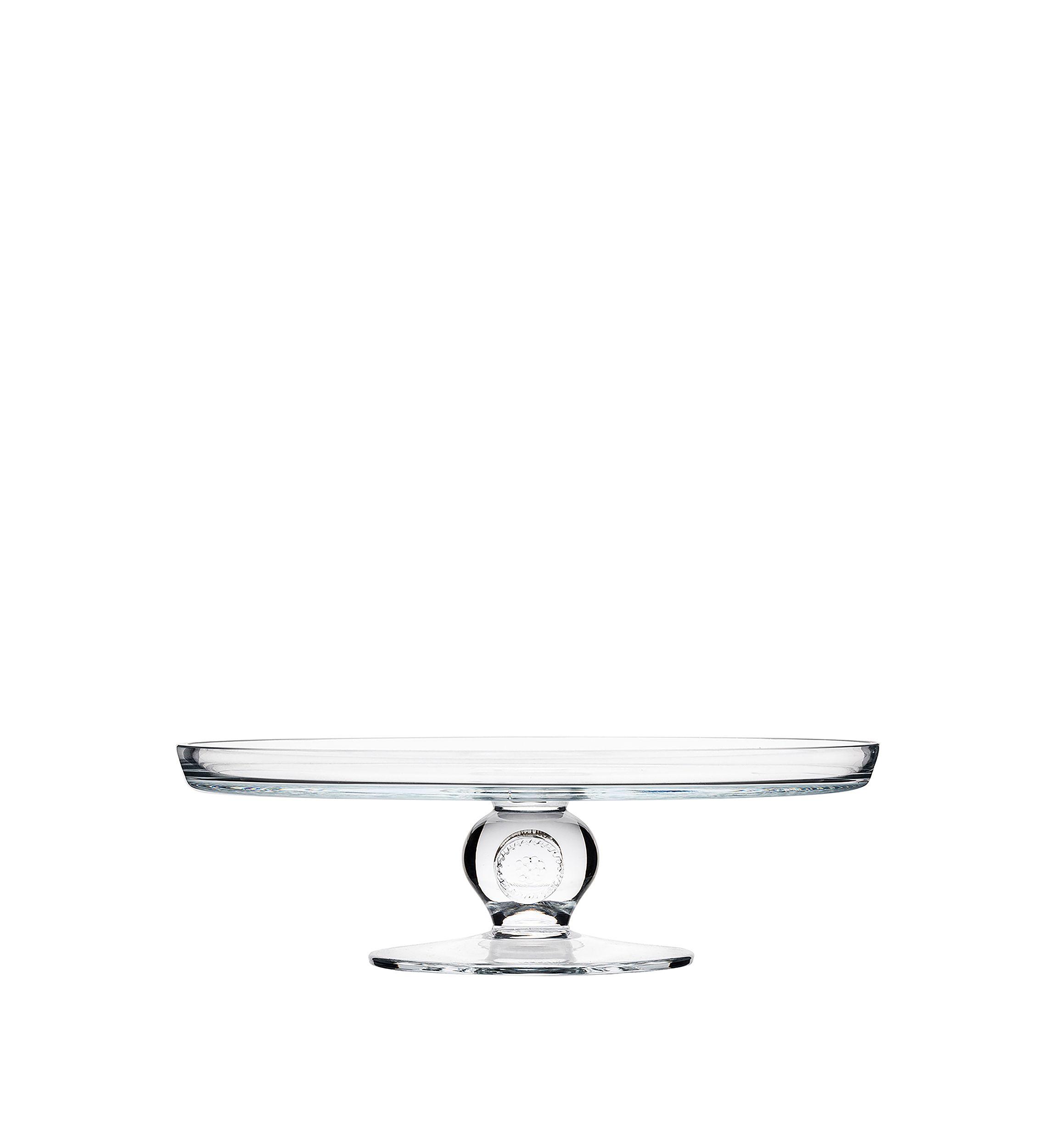 Berry and Thread Glass Cake Pedestal