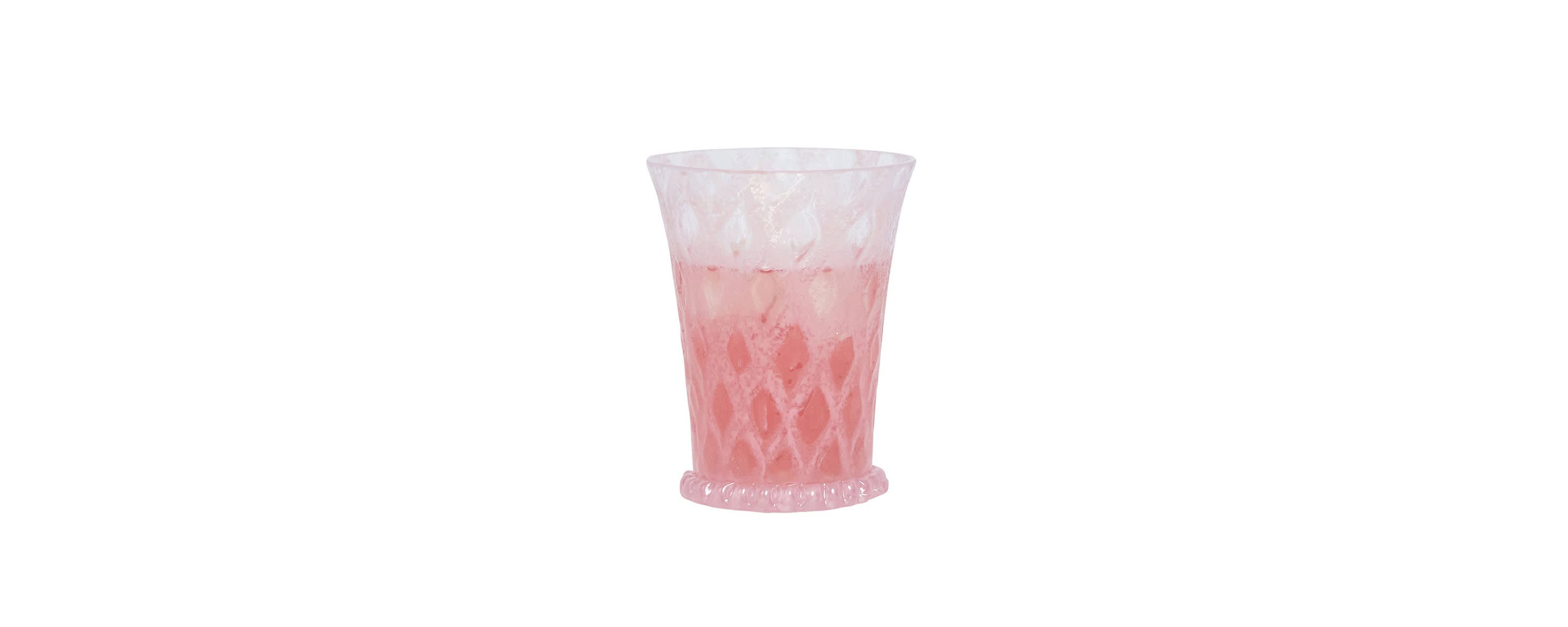 Trellis Small Tumbler - Blush