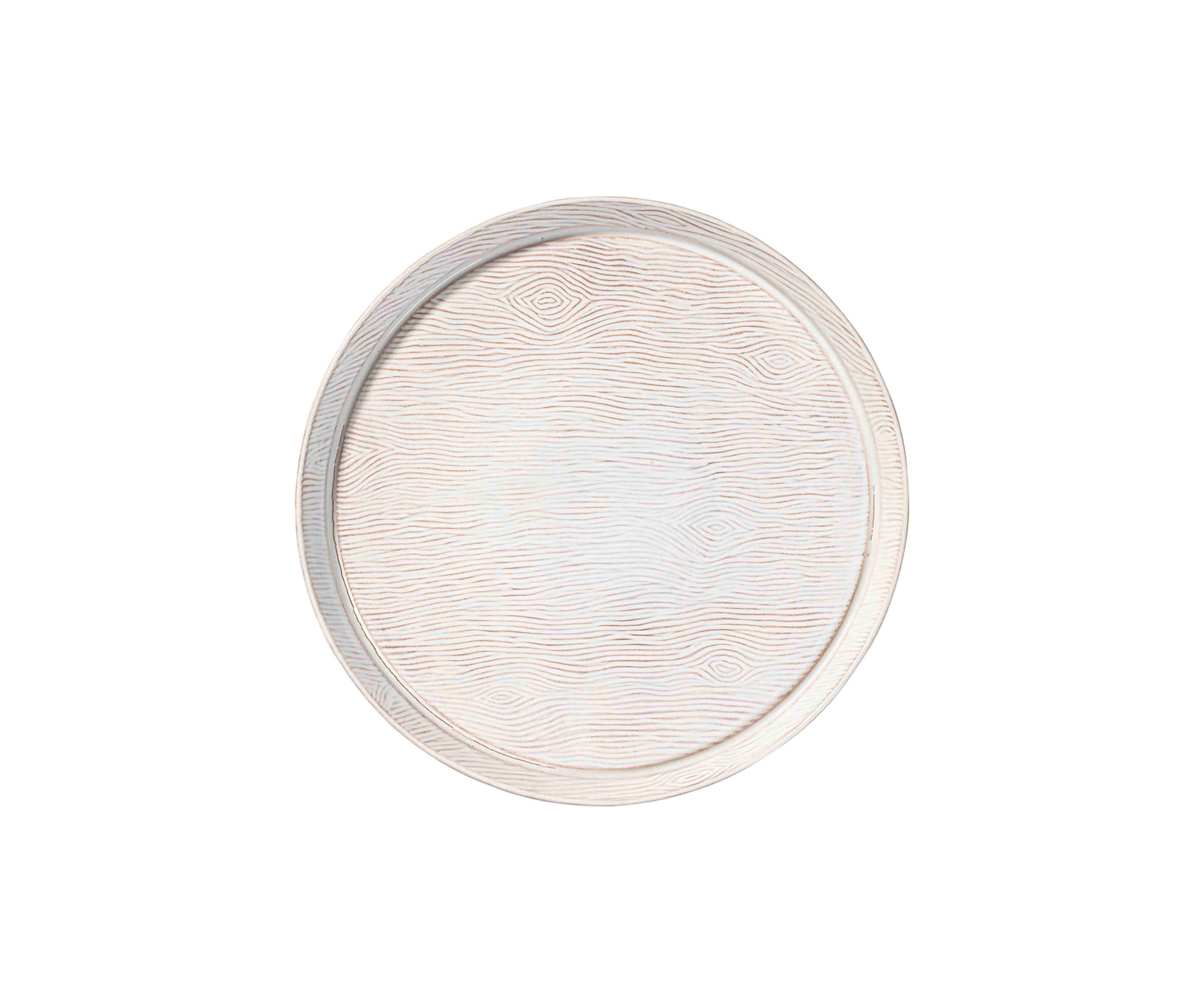 Blenheim Oak Cake Stand - Whitewash