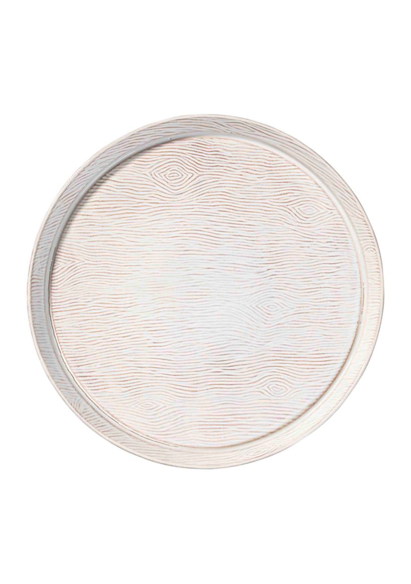 Blenheim Oak Cake Stand - Whitewash