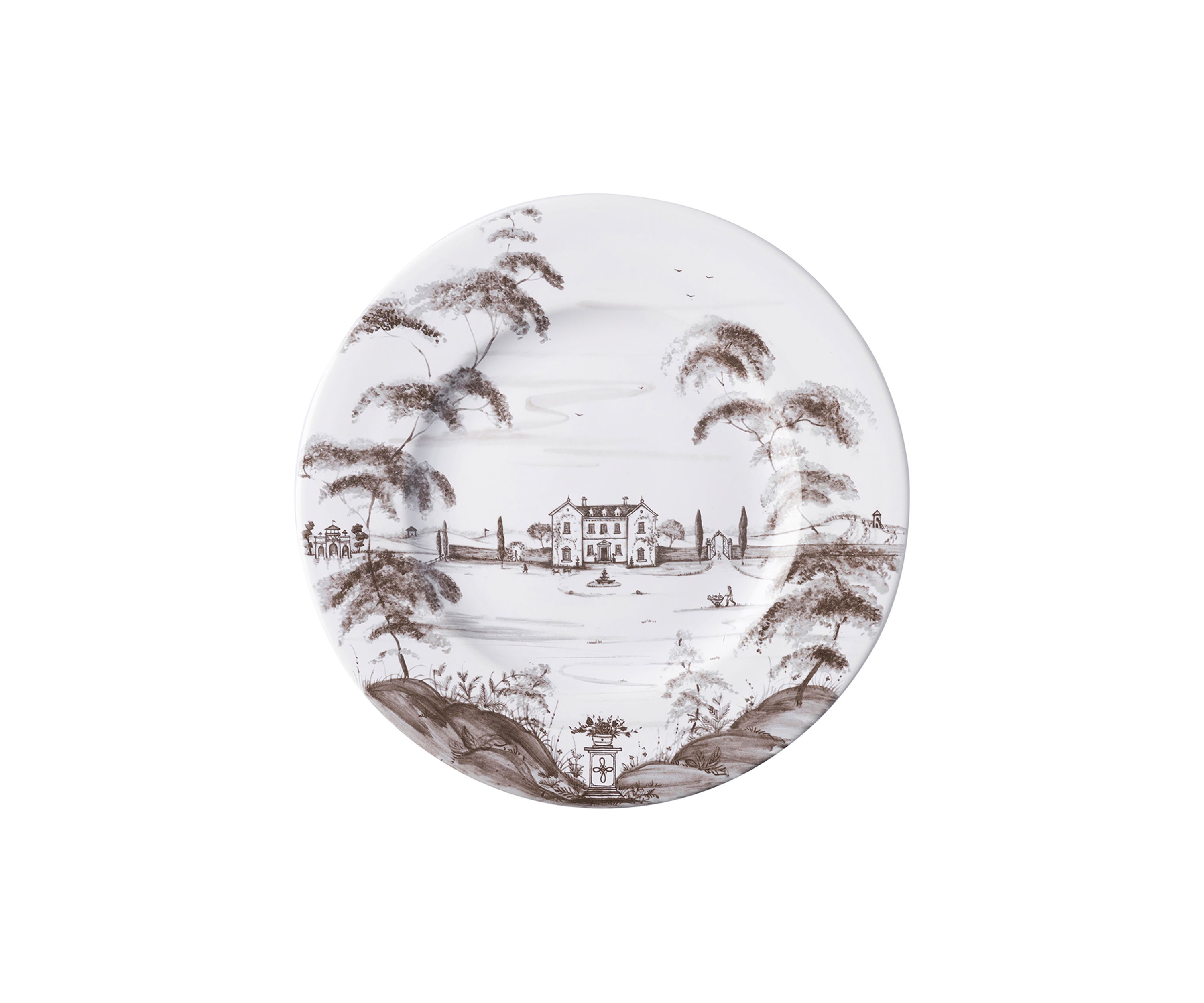 Country Estate Flint Dinner Plate Main House