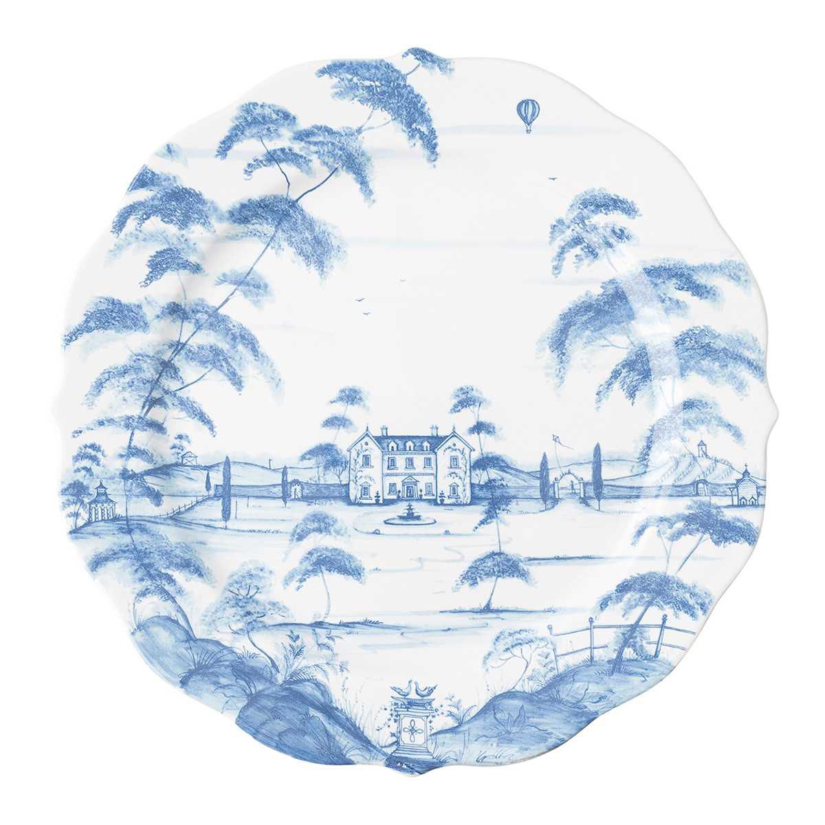 Country Estate Charger/Platter - Delft Blue