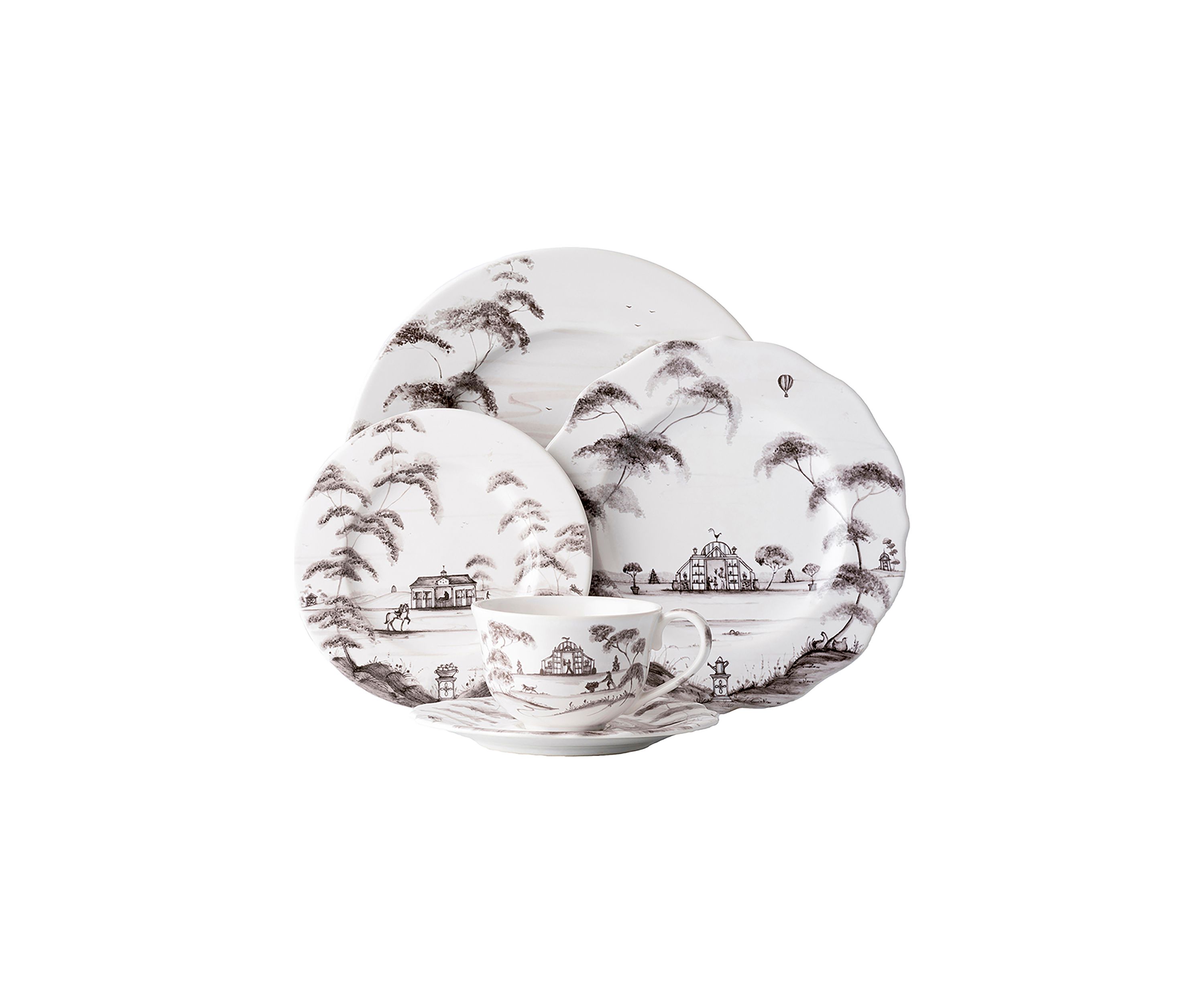 Country Estate Flint 5 Piece Place Setting Set 