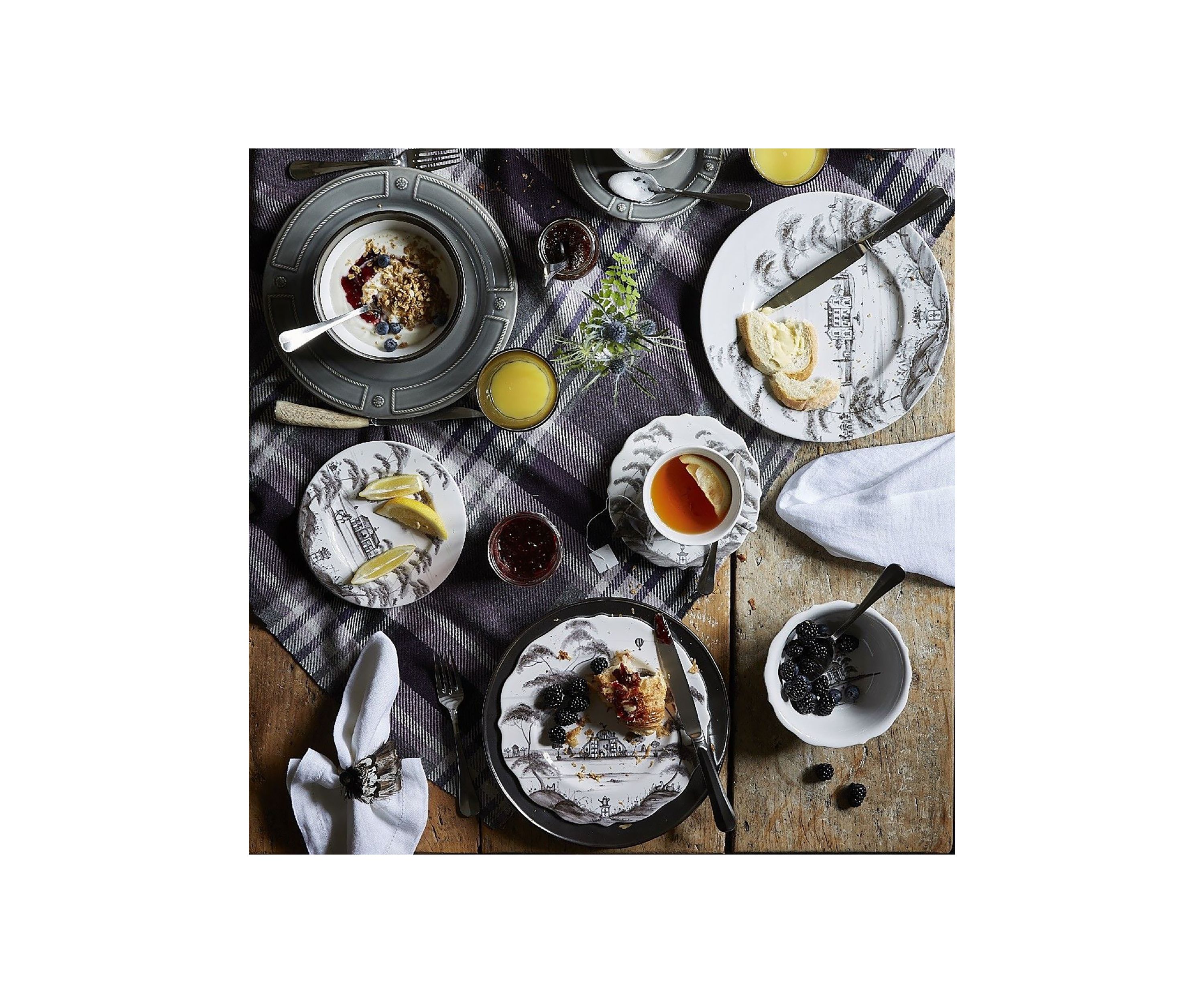 Country Estate Flint 5 Piece Place Setting Set 