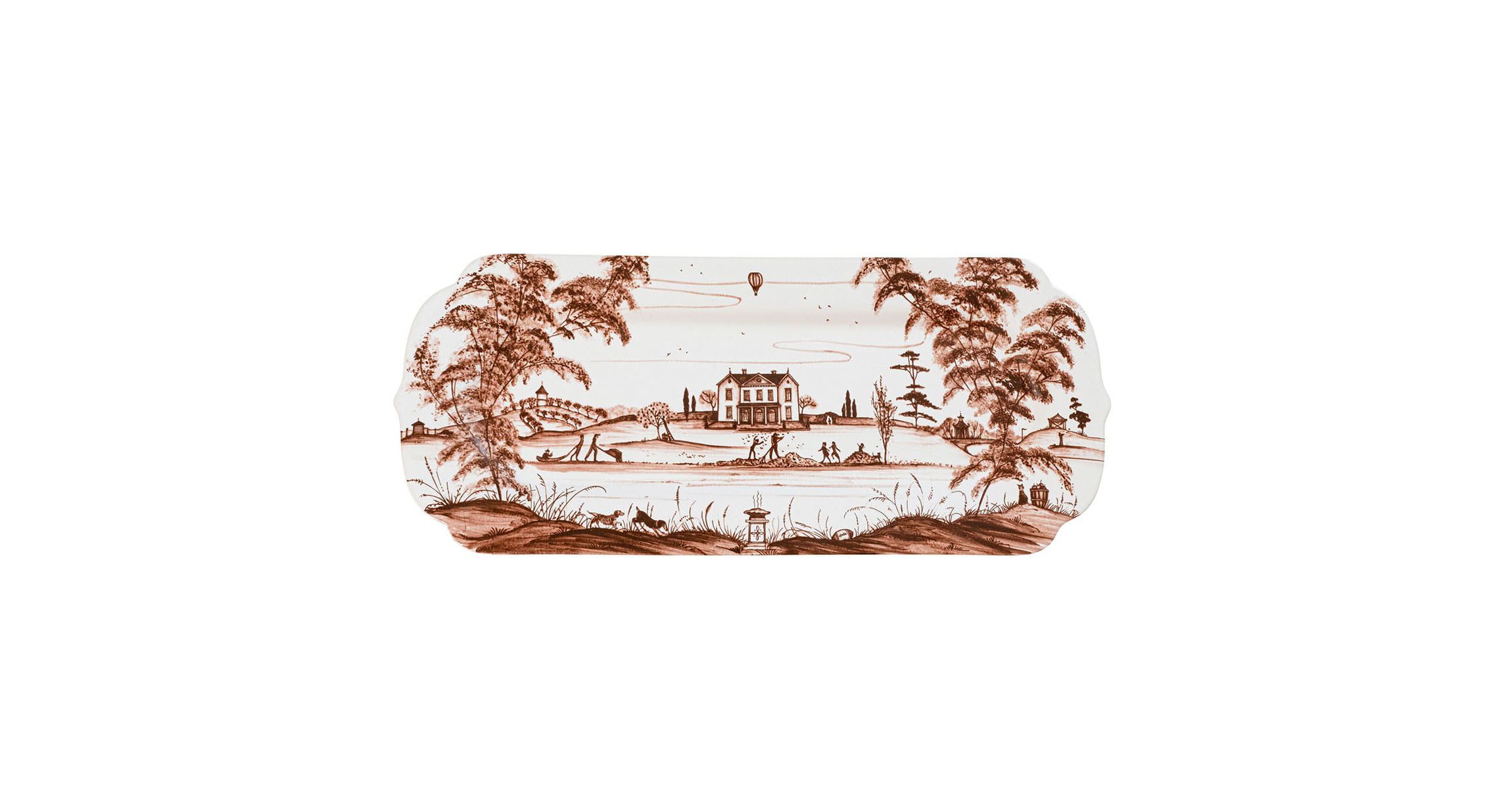 Country Estate Harvest 15" Hostess Tray
