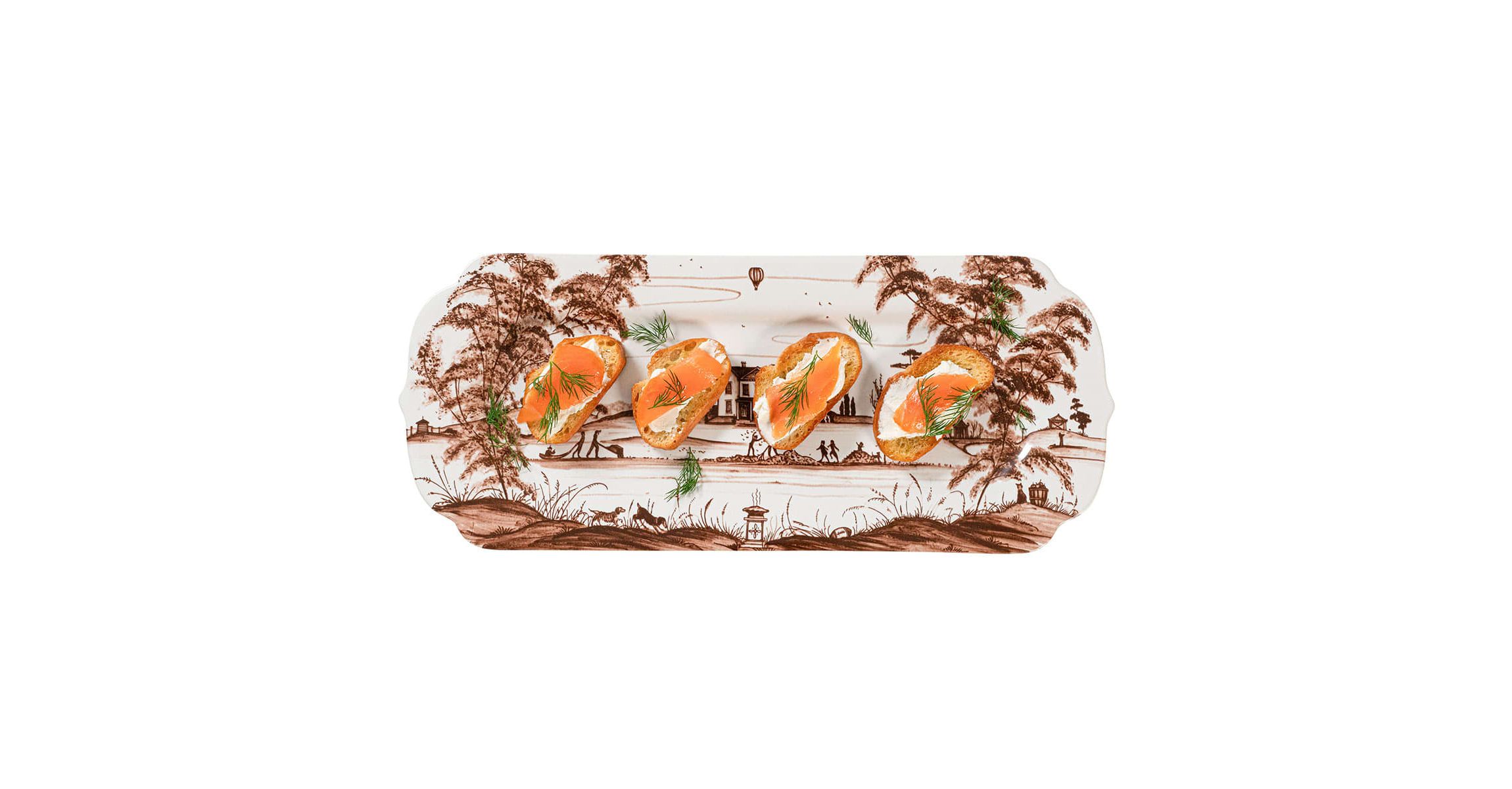 Country Estate Harvest 15" Hostess Tray