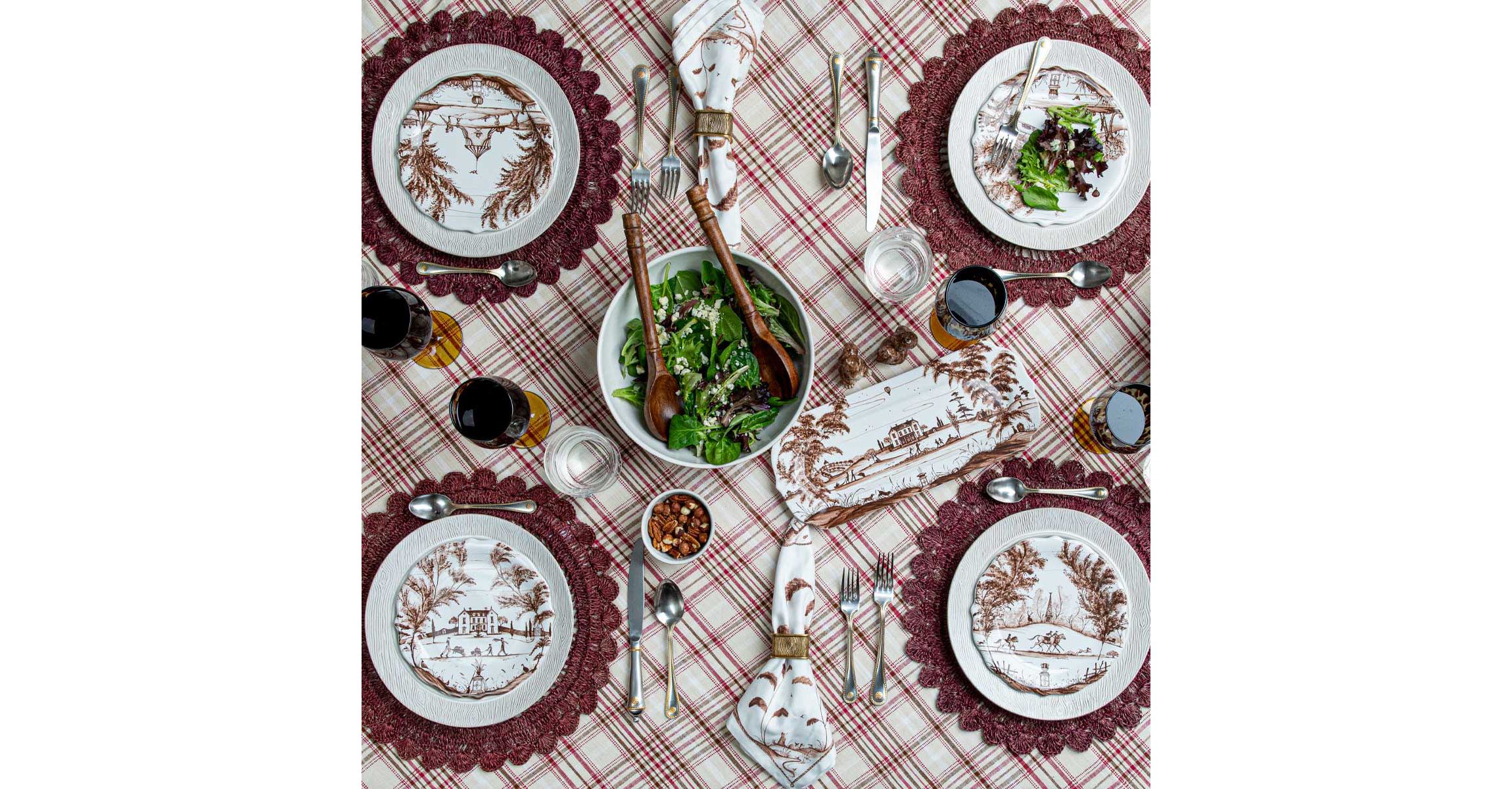 Country Estate Harvest 15" Hostess Tray