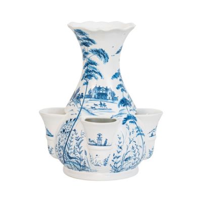 Country Estate Delft Blue Tulipiere Vase