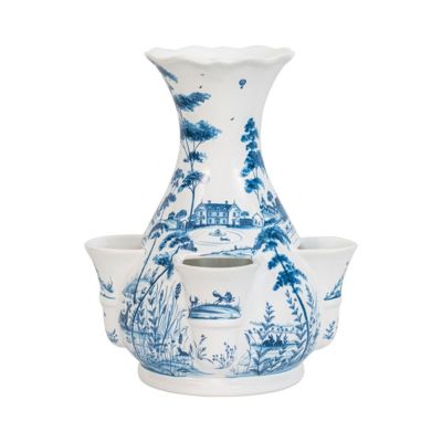 Country Estate Delft Blue Tulipiere Vase