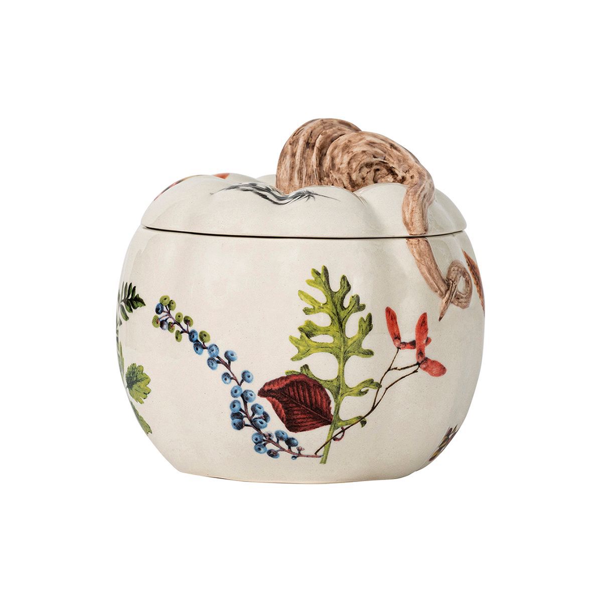 Forest Walk 6" Pumpkin with Lid