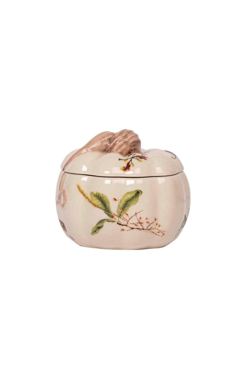 Forest Walk Pumpkin Soup Bowl with Lid