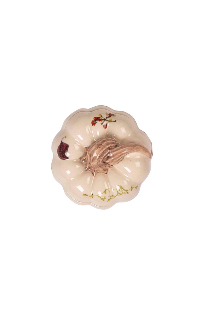 Forest Walk Pumpkin Soup Bowl with Lid