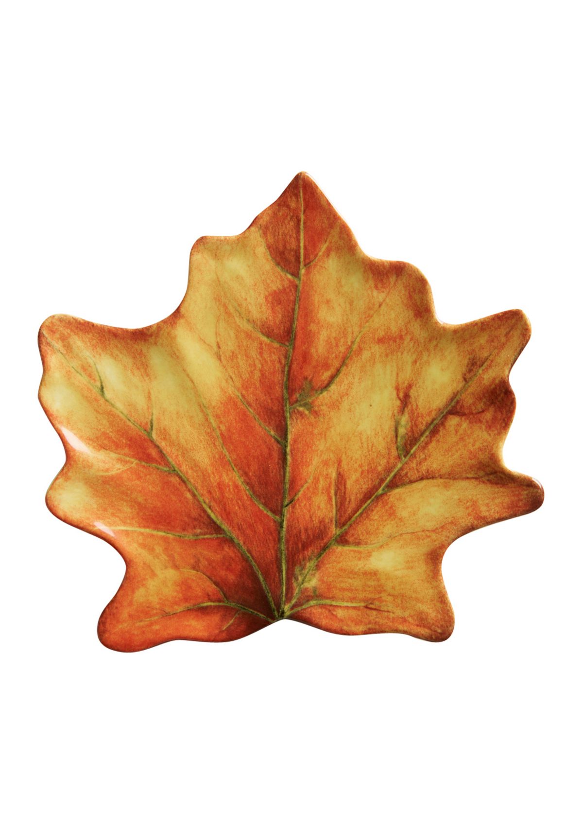 Forest Walk Leaf Cocktail Plate Set/4