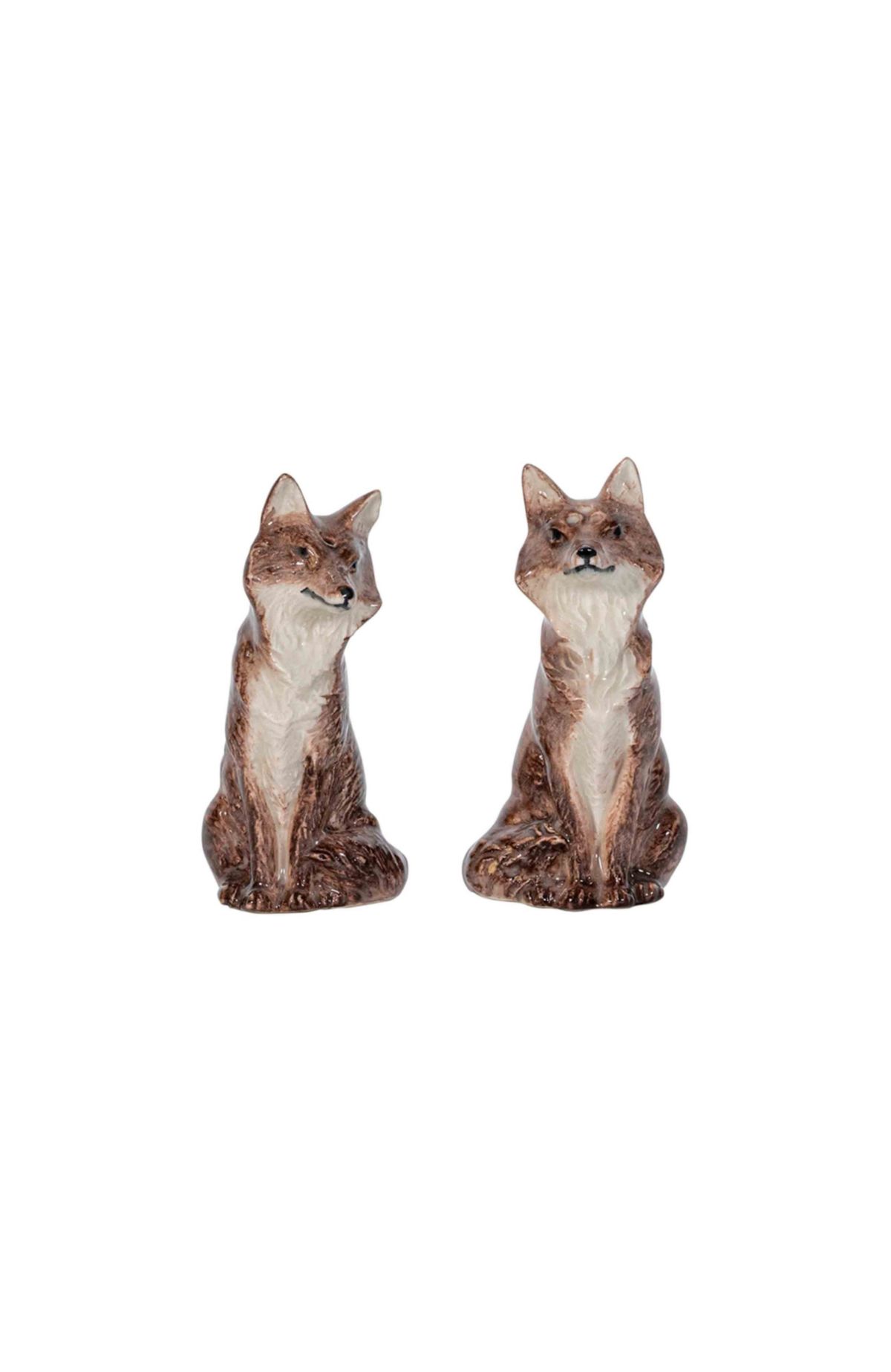 Clever Creatures Fox Salt and Pepper Set/2pc