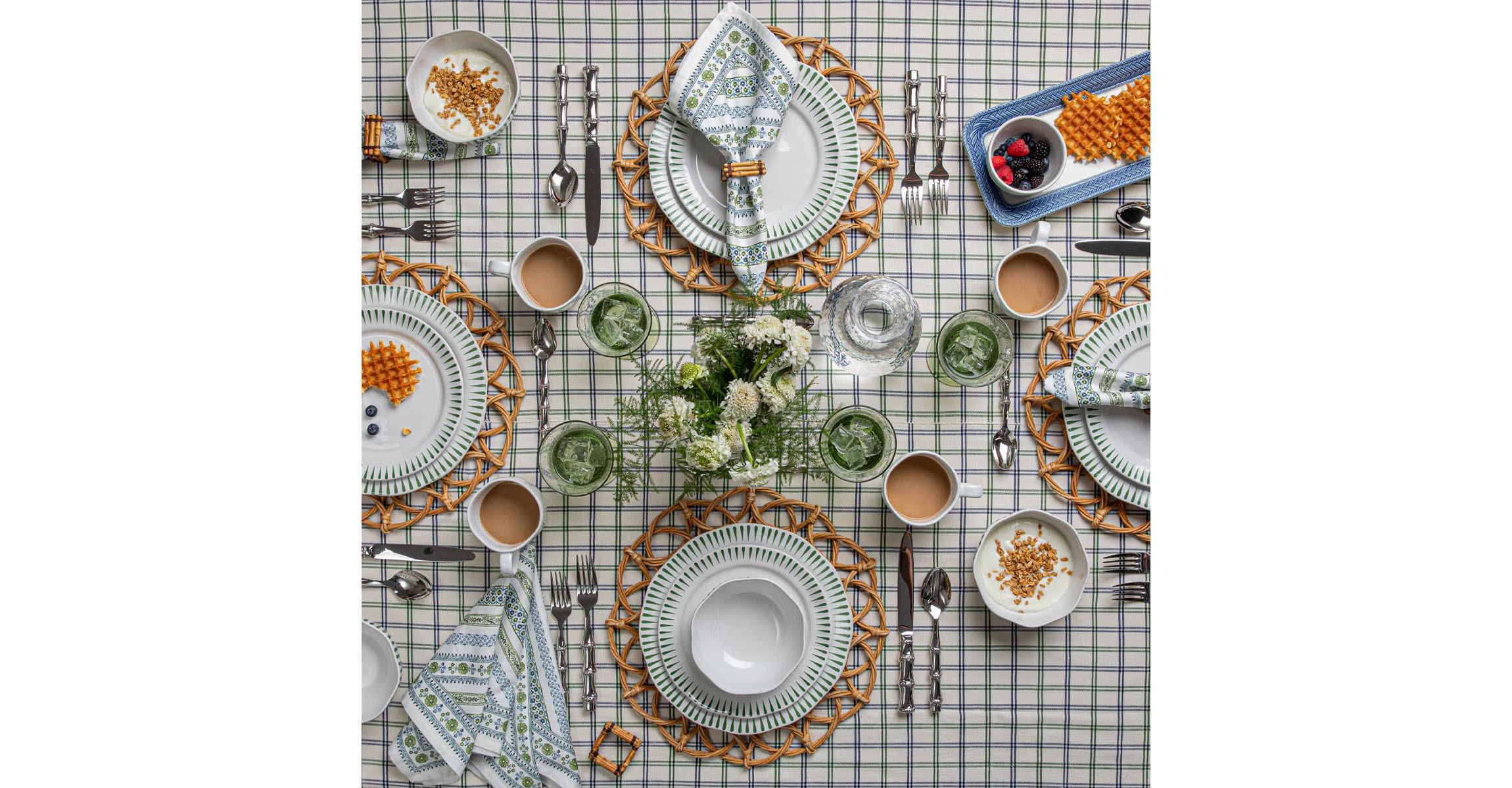 Bamboo 5pc Place Setting - Polished