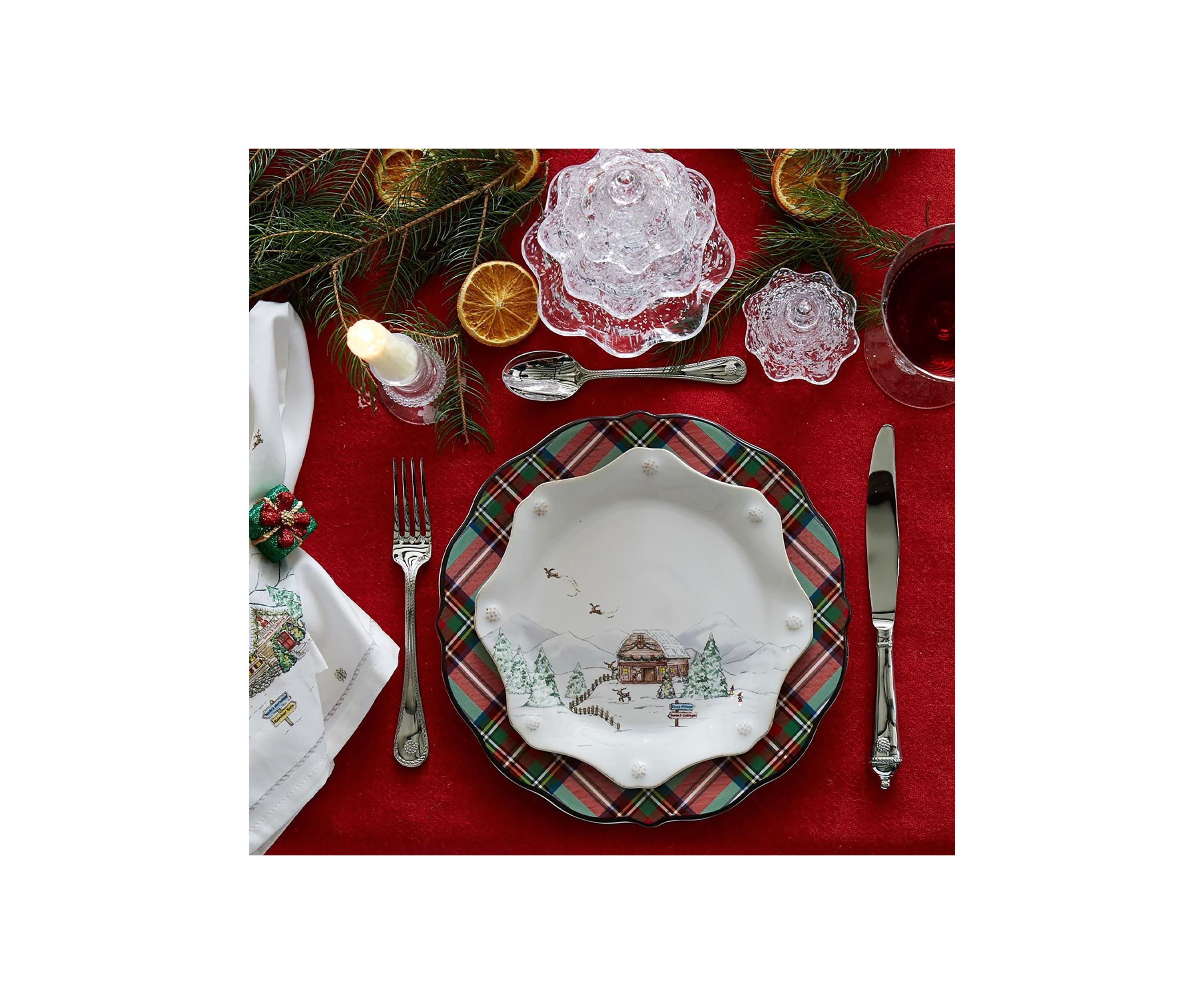 Berry & Thread Polished 5 Piece Place Setting