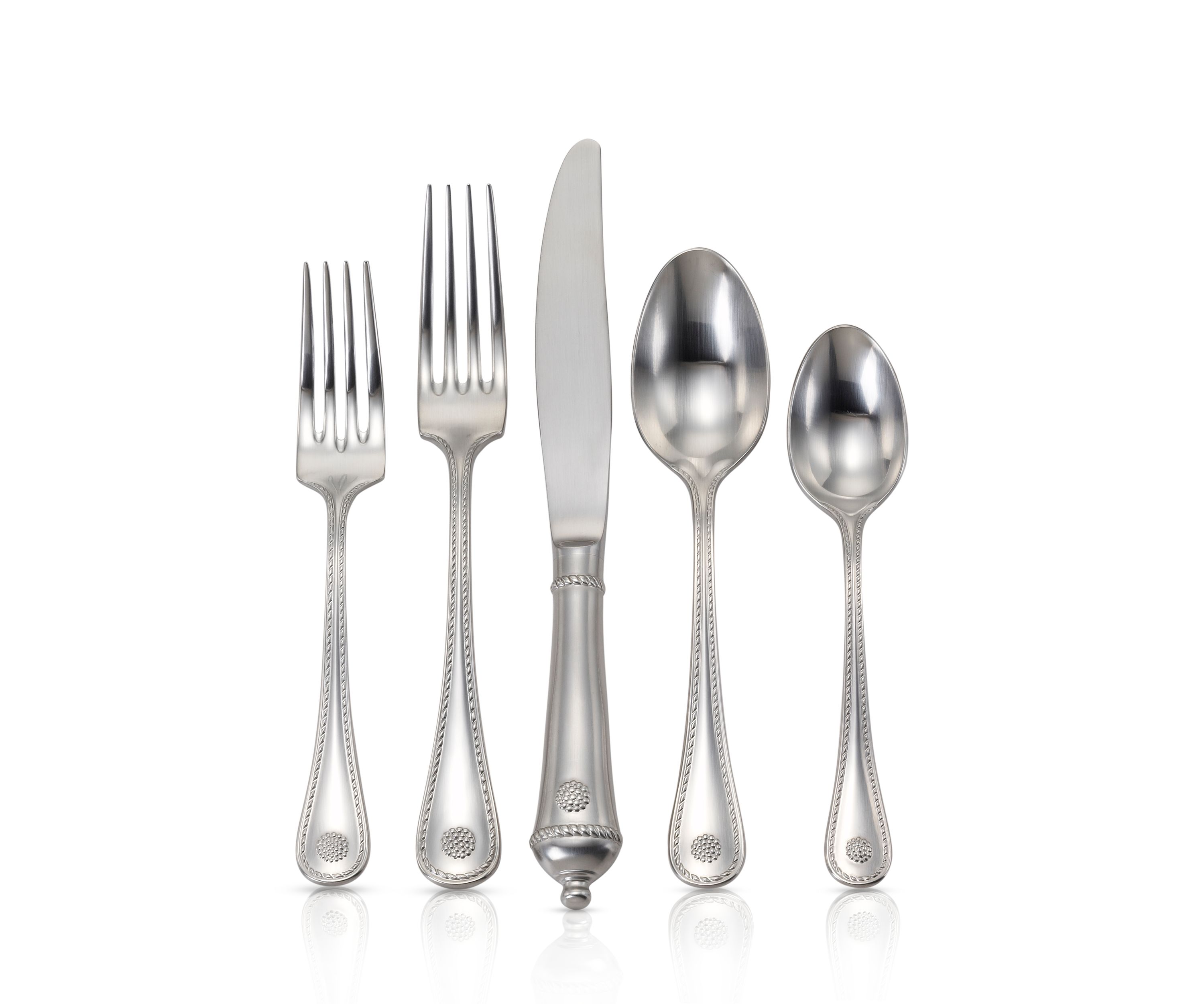 Berry & Thread Bright Satin 5-Piece Setting