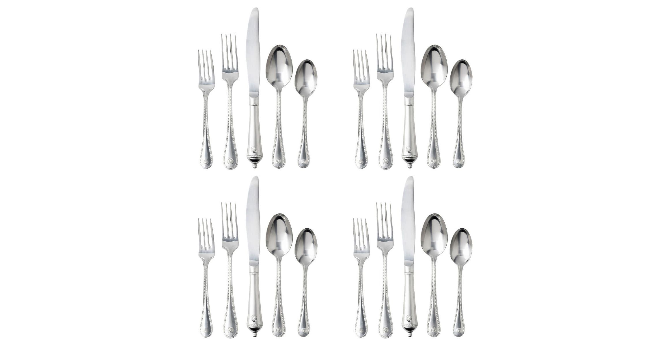 Berry & Thread 20pc Place Setting - Bright Satin