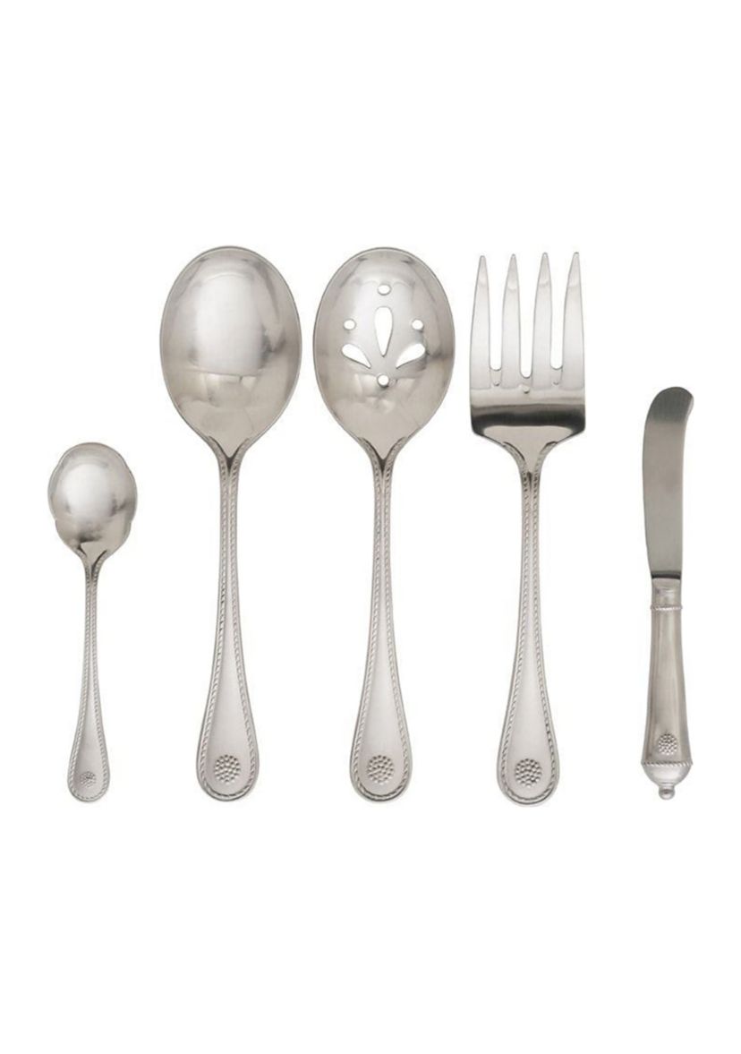 Berry & Thread Bright Satin 5 Piece Hostess Set 