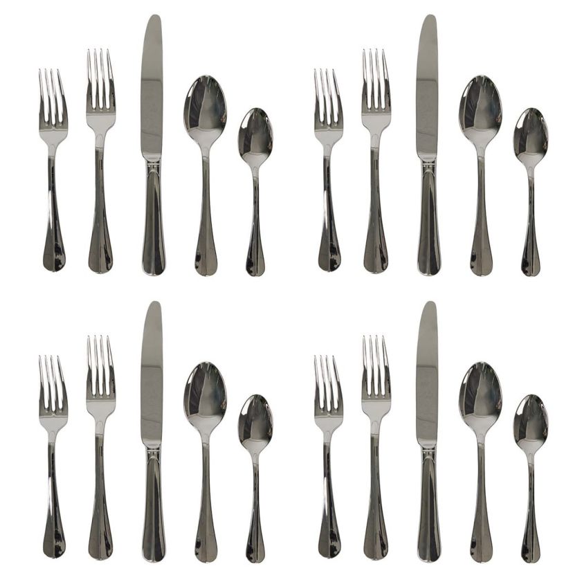 Bistro 20pc Place Setting - Polished