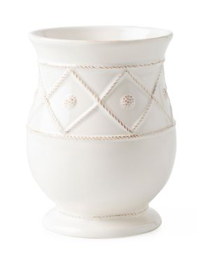 Berry & Thread Whitewash Utensil Crock