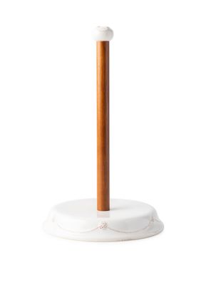 Berry & Thread Whitewash Paper Towel Holder