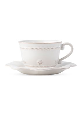 Berry & Thread Whitewash Tea for One Includes Saucer