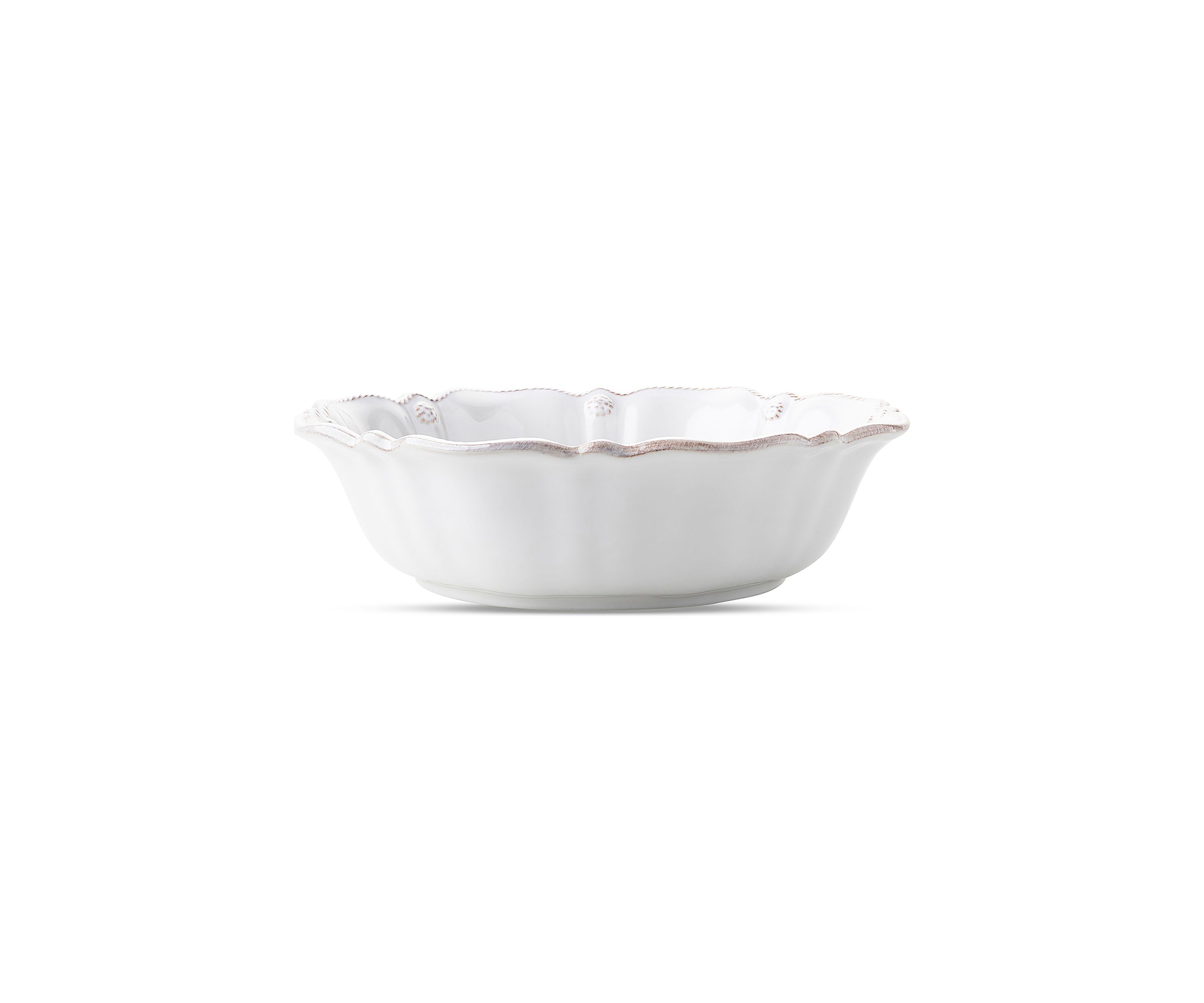 Berry & Thread Whitewash 10 Inch  Serving Bowl