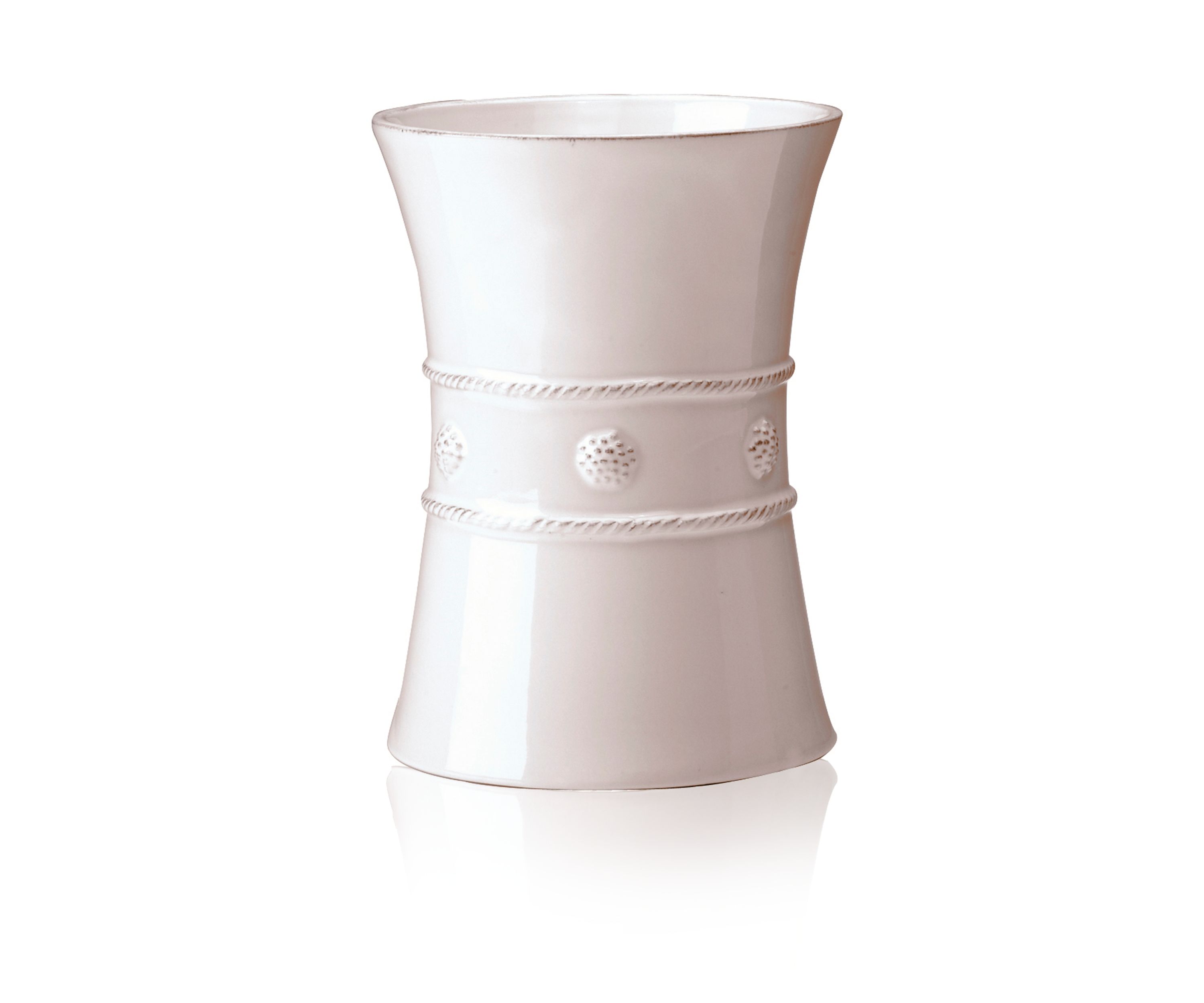 Berry & Thread Whitewash Utensil Crock