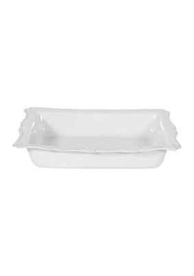 Berry & Thread 17" Rectangular Baker - Whitewash