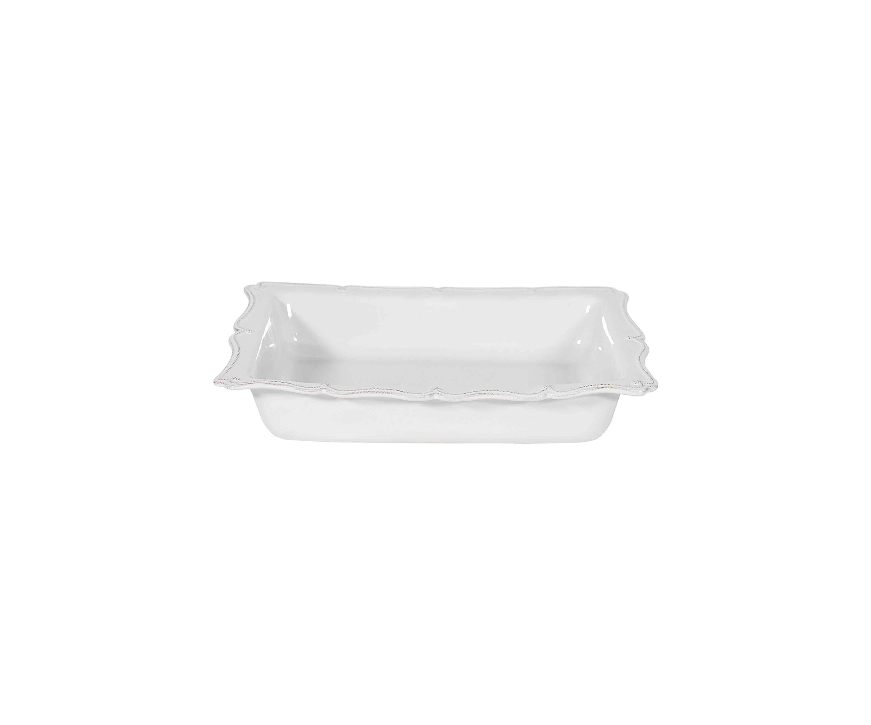 Berry & Thread 17" Rectangular Baker - Whitewash
