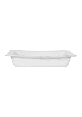 Berry & Thread 17" Rectangular Baker - Whitewash