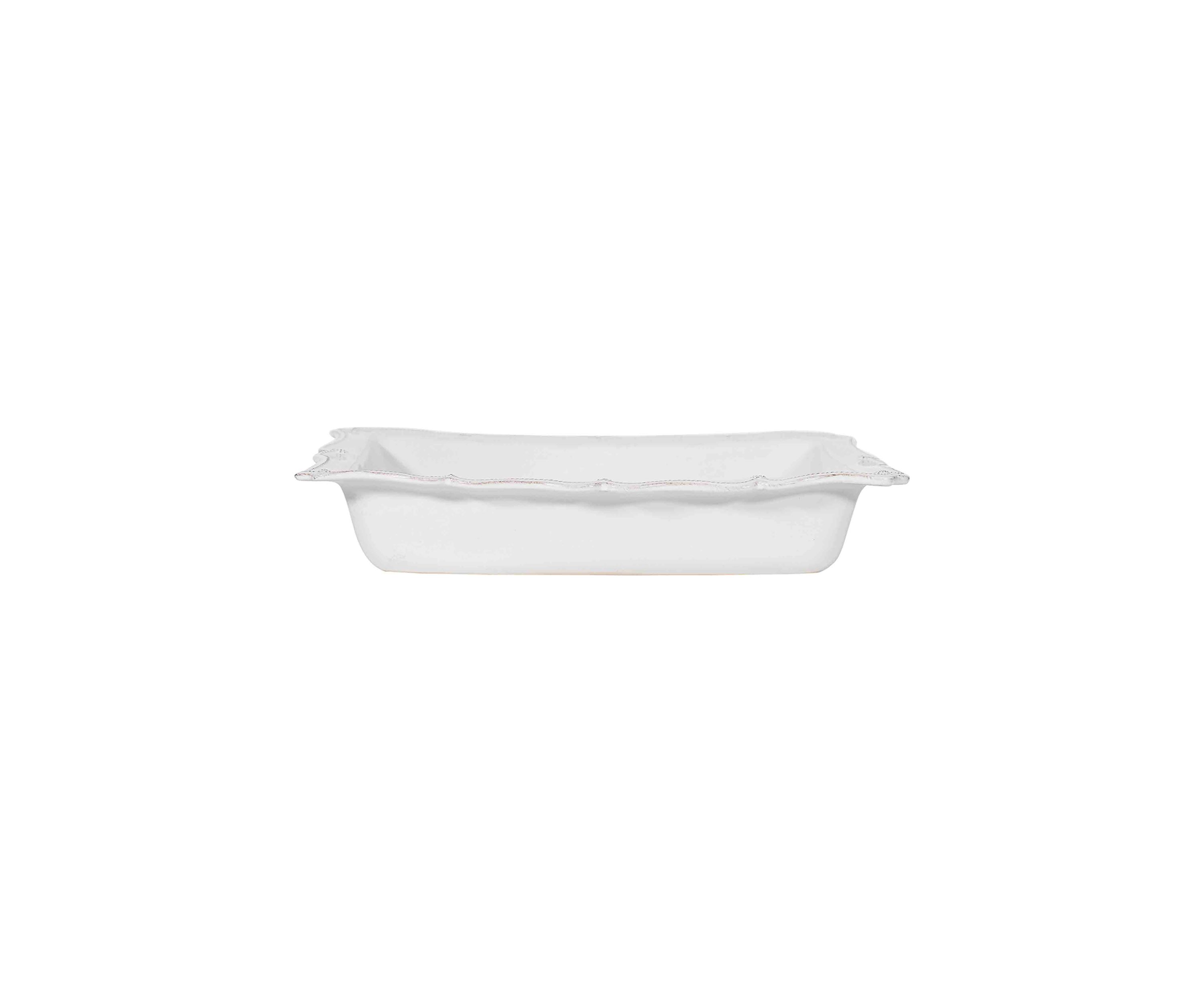 Berry & Thread 17" Rectangular Baker - Whitewash