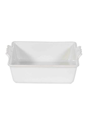Berry & Thread Square Baker - Whitewash