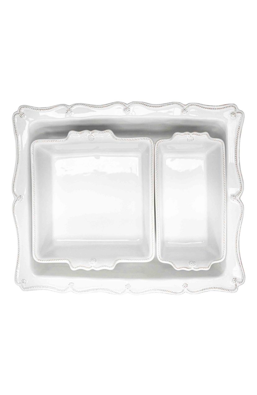 Berry & Thread Baking Set/3pc - Whitewash