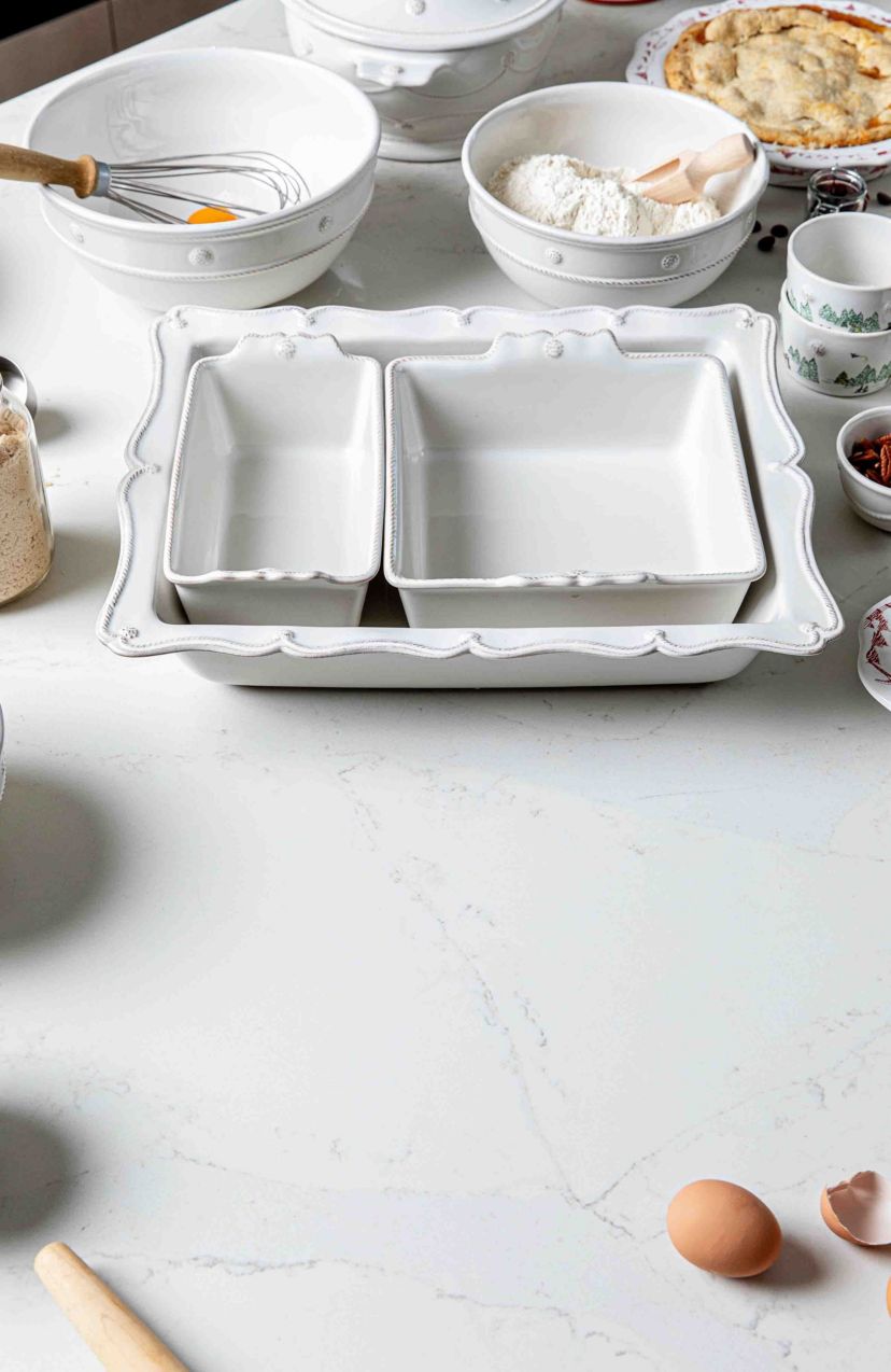 Berry & Thread Baking Set/3pc - Whitewash
