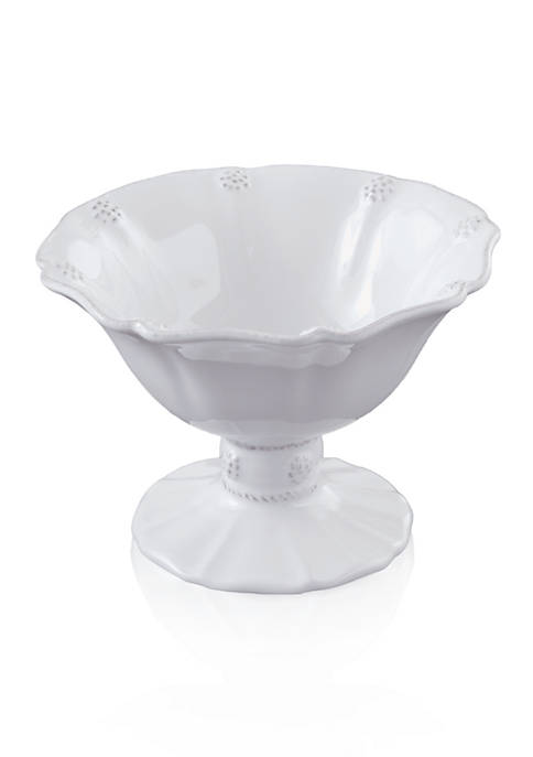 Juliska Berry &amp; Thread Whitewash Footed Compote Dish