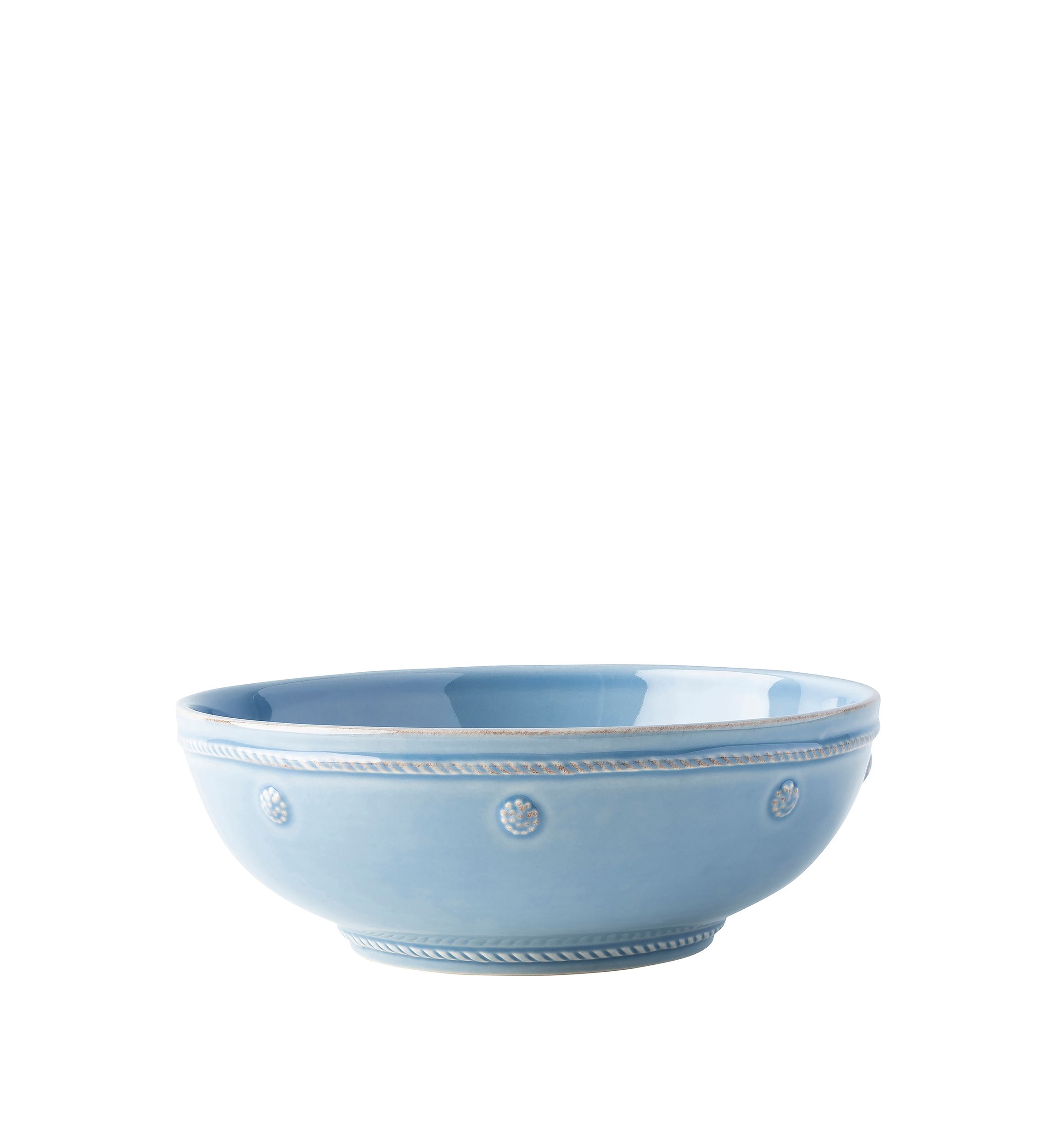Berry and Thread Chambray 7.75 in Coupe Pasta Bowl
