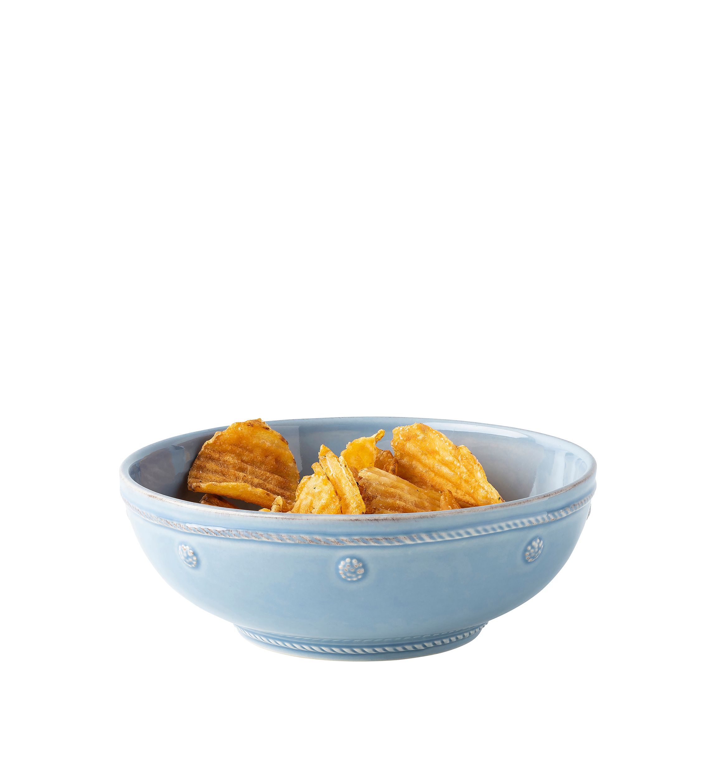 Berry and Thread Chambray 7.75 in Coupe Pasta Bowl
