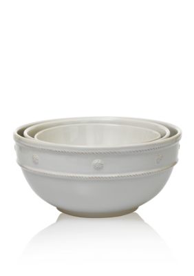 Berry & Thread Whitewash Mixing Bowls