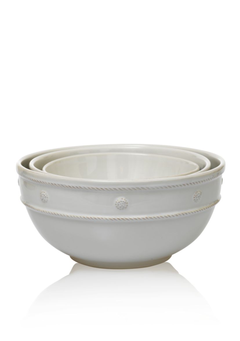 Berry & Thread Whitewash Mixing Bowls