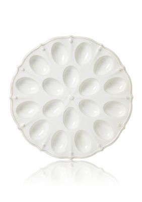 Berry & Thread Whitewash Deviled Egg Platter