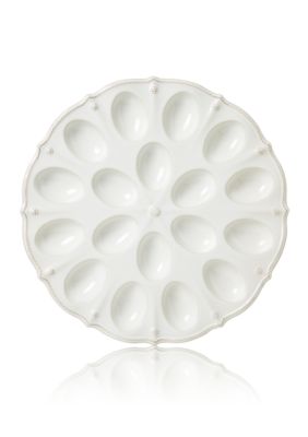 Berry & Thread Whitewash Deviled Egg Platter